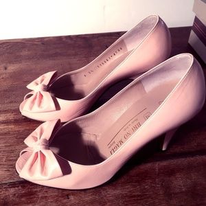 Bruno Magli Vintage Peep Toe Heels